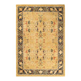 Classic One-of-a-Kind 6' 1" X 9' 1" Hand Knotted Area Rug
