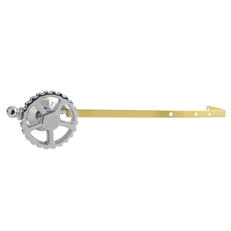 Kingston Brass Fuller Universal Front Or Side Mount Toilet Tank Lever, Polished Chrome