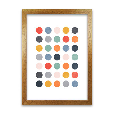 Scandi Dots Texture Original - Print