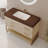 Iscari 36" Modern Vanity With Seamless Ceramic Sink & Gold Accents-124006310-124006311