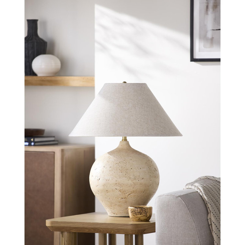 Lampe de table Terra, Beige