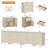 4-In-1 Sideboard Buffet Cabinet With Drawers And Doors For Kitchen Dining Room, 118"W-1391585273