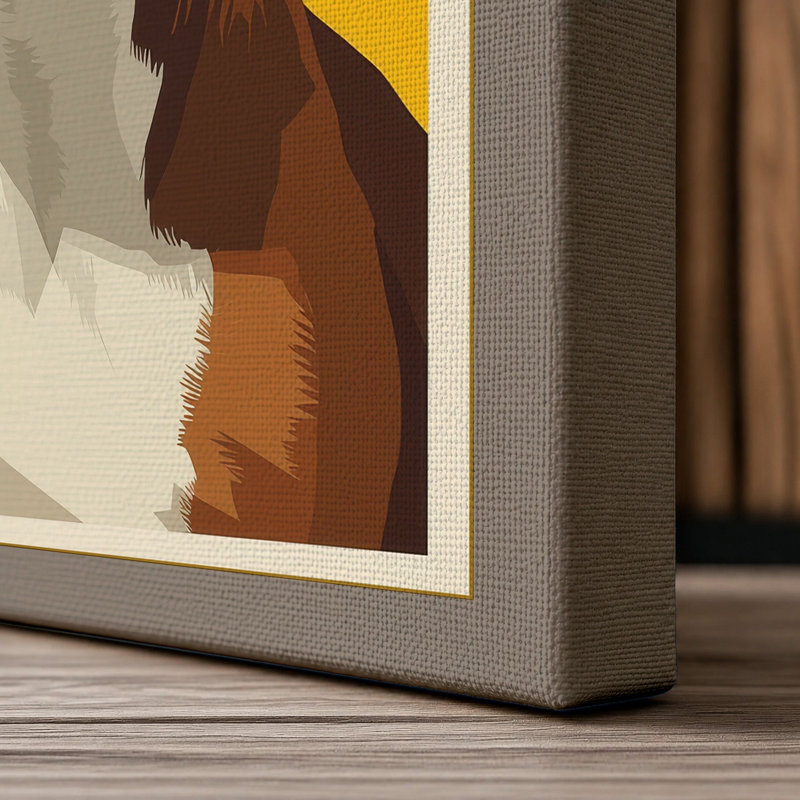 Print, 30x20 - 76.2 x 50.8 cm, Taupe Border