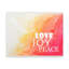 Love Joy Peace - Wrapped Canvas Print-316205770