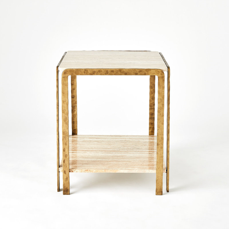 Stone End Table