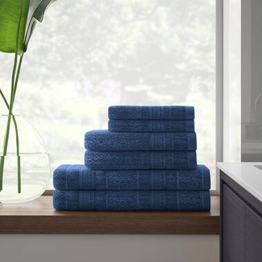 4 Piece Bath Rug Set Winston Porter Color: Blue