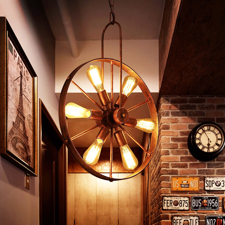 Gillock 6 - Light Unique/Statement Pendant