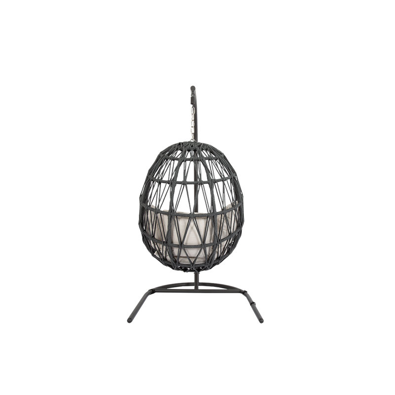 Milano Hanging Chair, Echo Ash Sunbrella®, Slate