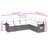 Vidaxl Garden Sofa Set Grey