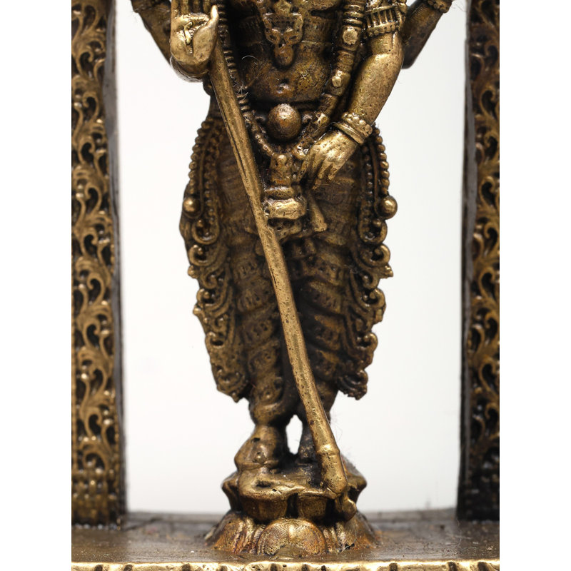 Statue en laiton de 3 pouces sous le temple de Murugan