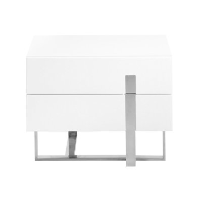 60cm W Manufactured Wood Bedside Table