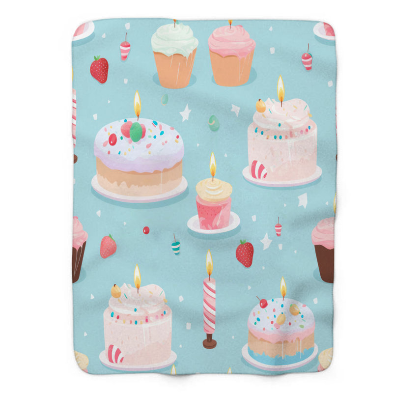 Celebration Flair - couverture de qualité supérieure 1 pièce, Grand lit