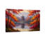 «Landscape & Nature Autumn Temple Reflection», peinture de paysage-2133361982