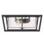 Plafonnier encastré 2 lumières 14,5 po Skegness-436499659