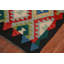Tapis de couloir oriental géométrique en laine Kilim 3 x 13