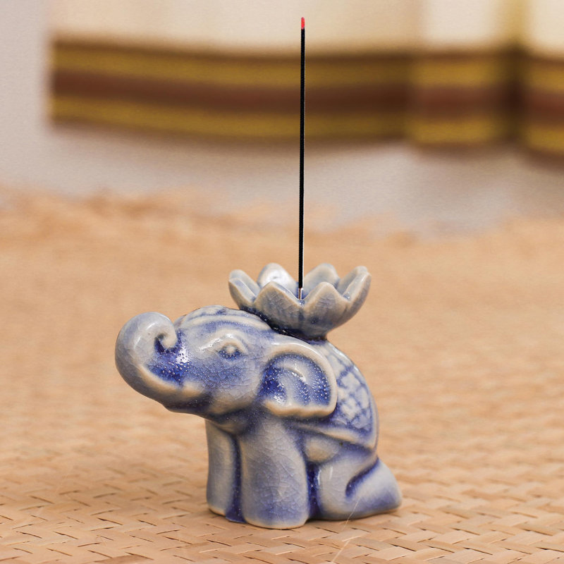 Accessoires de bougie de table en céramique 2,3 po