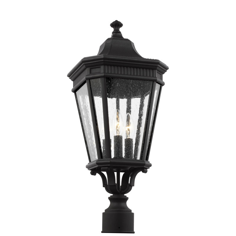 Cotswold Lane Lantern Head, 12" H x 12" W x 27.37", Grecian Bronze