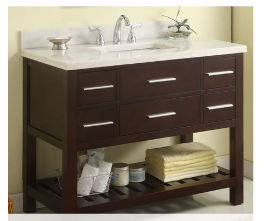 Priva 42" Single Bathroom Vanity Base Only