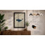 Whale Profile Modern - Framed Print-1736599119-1736599478