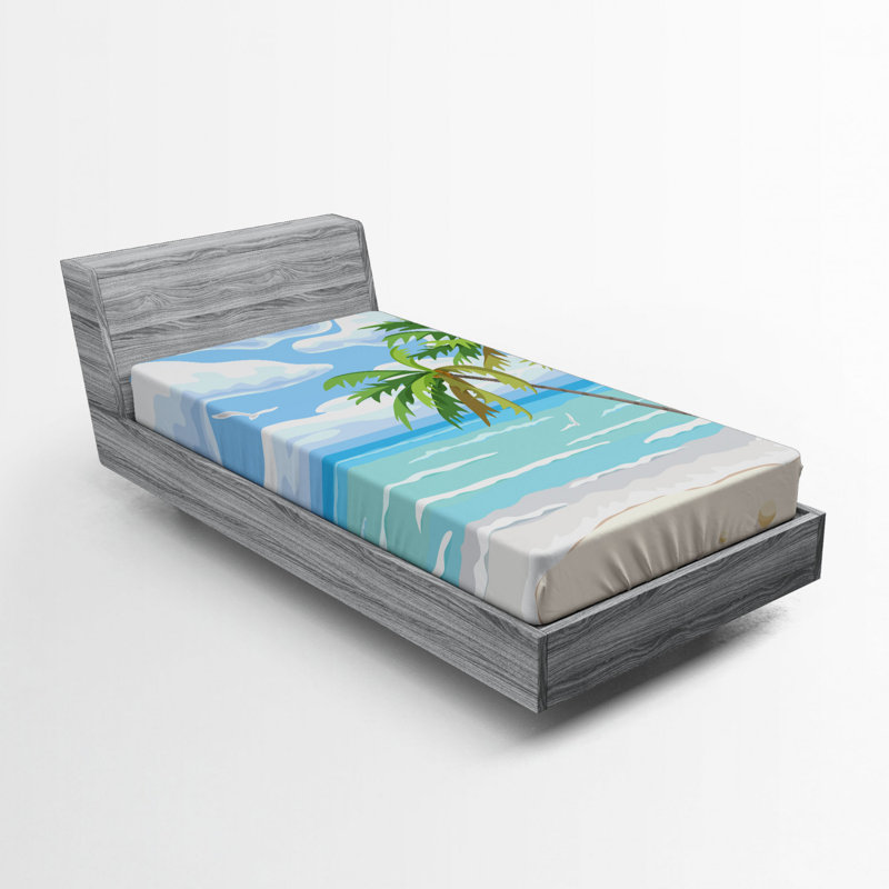 Microfiber Fitted Sheet, Twin Fitted Sheet