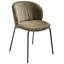Set of 2 Dining Chairs MILES Corduroy-110715464