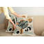 Ensemble de 2 housses de coussin Ambesonne Monstera sépia Evergreen-99019957-99019956