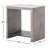 Fabria Concrete Top End Table-737148871
