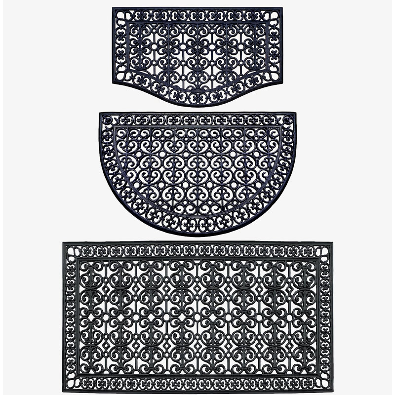 Tapis d'extérieur antidérapant Ambriella