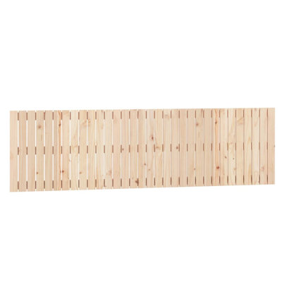 Wall Headboard Solid Wood Pine