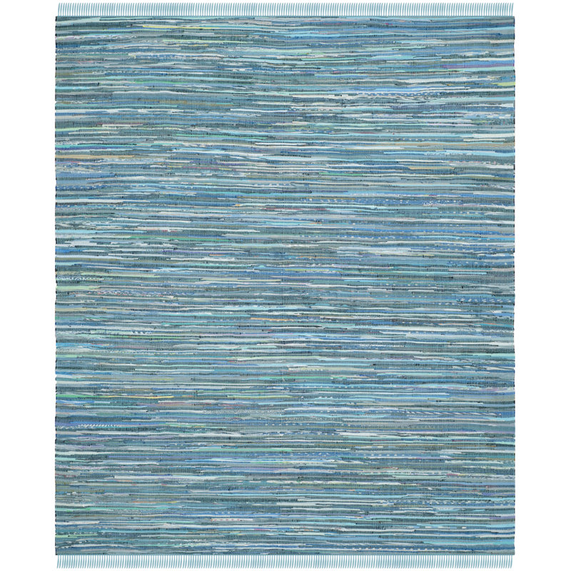 Dunkle Hand Woven Cotton Rug, Rectangle 243 x 304 cm