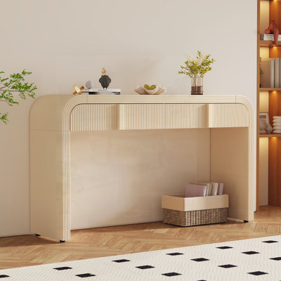 54.9" W Console Table With 2 Drawers