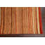 Tapis beige / rouge en laine noué à la main de conception unique 4 pi 2 po x 6 pi 4 po New Age