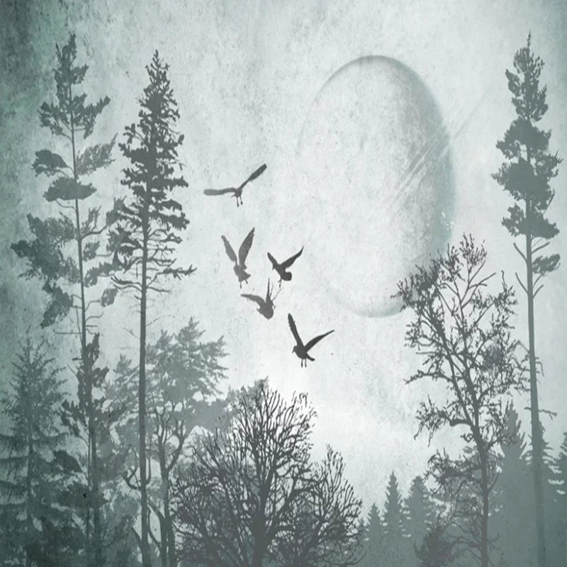 Moonflight In The Pines, 138" L x 105.96" W