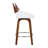 Benedek Swivel Upholstered Counter Stool-521550296