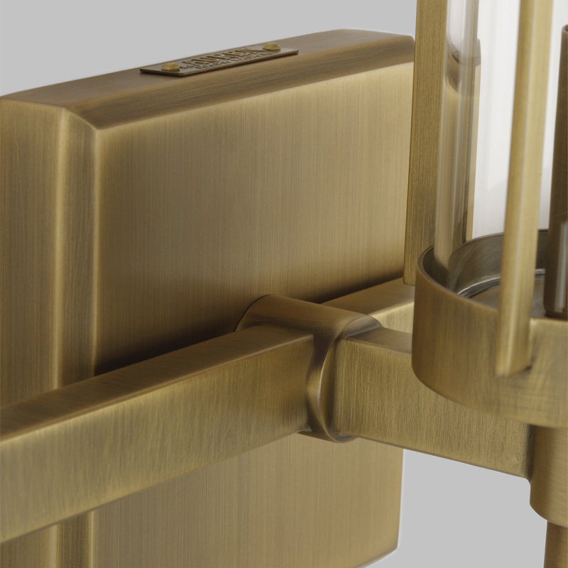 Flynn 3 - Light Dimmable Vanity Light, Time Worn Brass