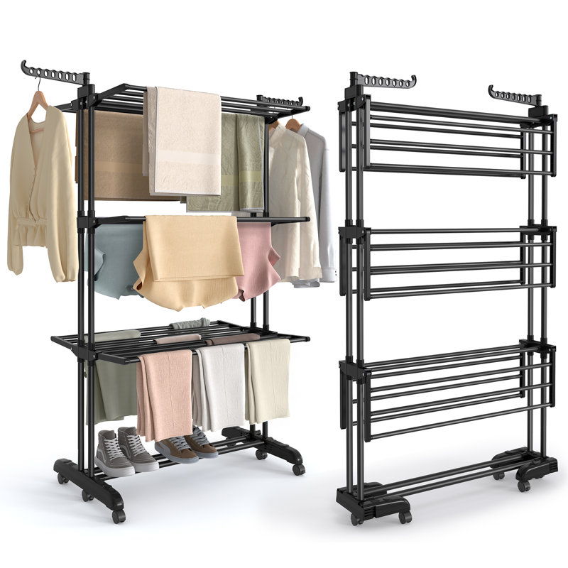 Stainless Steel Standard Drying Rack, Ink Black
