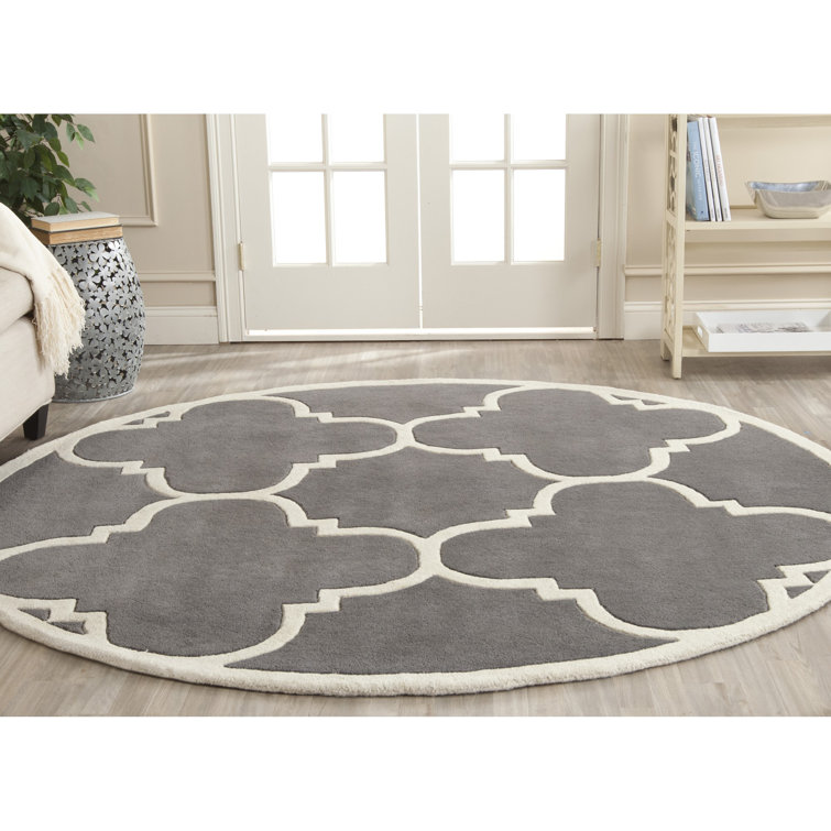 Carolene Hand Tufted Wool Geometric Rug