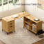 Bureau de direction cannelé 60 "-301761880