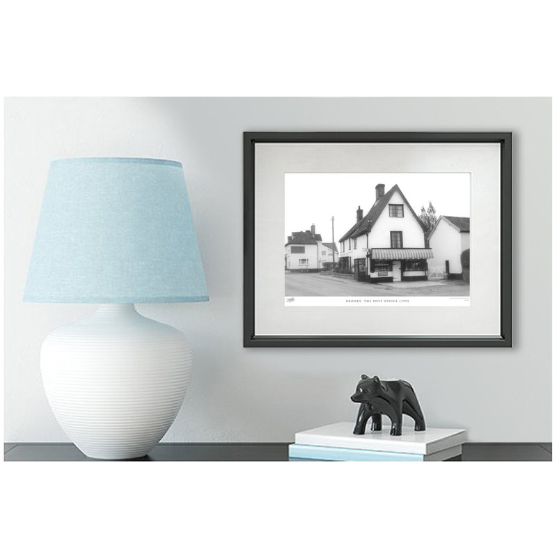 Brooke, The Post Office C1955 by Francis Frith - Single Picture Frame Print, 28cm H x 36cm W x 2.3cm D