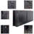 60" Recessed Electric Fireplace, Multi Color Flame & , 1400W Heater, Remote, Intensity Adjustment Wall Mounted Fireplace 60", Heat, Effect Without Heat Option-1521713848