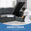 Rayssa 3 Seater Sectional Sofa Bed-606521891