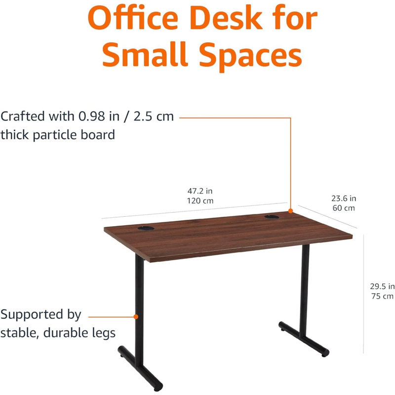 MDF Steel Writing Desk