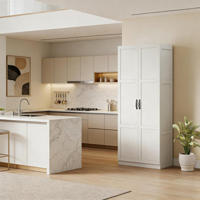Armoire haute, armoire de salle de bain, armoire de cuisine haute