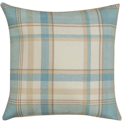 Gingham Blue Cushion