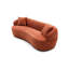 Canapé courbé Mid-Century moderne, canapé 3 places Cloud-654236009