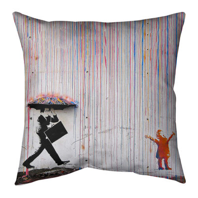 Reversible Throw Pillow