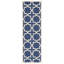Tapis géométrique en laine touffeté à la main Igna-777182535