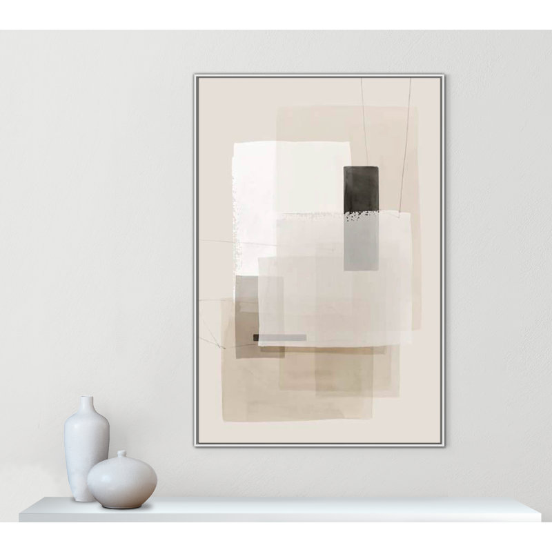 «Mystical Momentum II» par Hazel J, Pas de tapis, Cadre flottant blanc, H 61,5 po x l 41,5 po x P 2 po