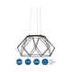Roibin Single Light Metal Dimmable LED Geometric Chandelier