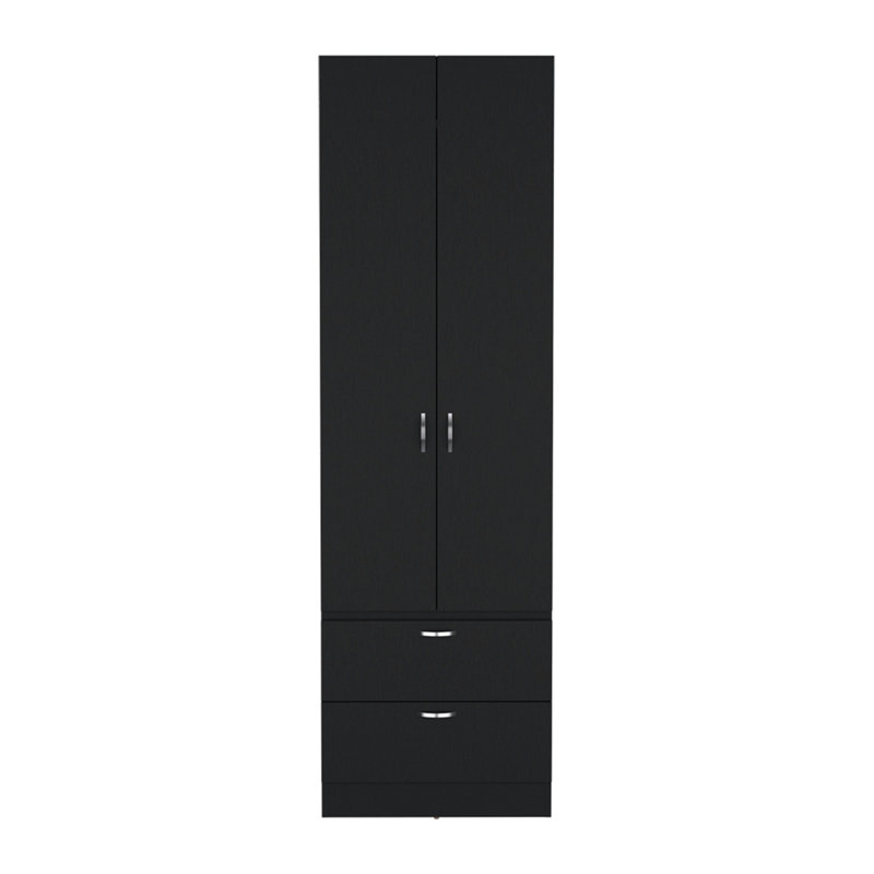 Armoire Marlton, chambre à coucher, Noir